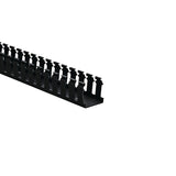 HellermannTyton 181-22020 | Slotted Wall Wiring Duct, 2" x 2", Non-Adhesive, PVC, Black, 120ft/Carton