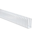 HellermannTyton 181-24014 | Slotted Wall Wiring Duct, 2" X 4", Adhesive, Pvc, White, 120Ft/Carton
