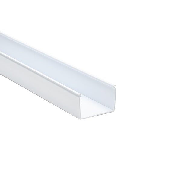 HellermannTyton 181-32003 | Solid Wall Wiring Duct, 3" X 2", Non-Adhesive, Pvc, White, 120Ft/Carton
