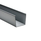 HellermannTyton 181-44009 | Solid Wall Wiring Duct, 4" X 4", Non-Adhesive, Pvc, Gray, 120Ft /Carton