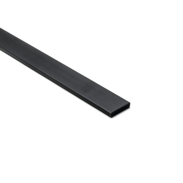 HellermannTyton 181-91503 | Wiring Duct Cover For 1-1/2" Duct, 6 Ft Long, Pvc, Black, 120 Ft/Carton