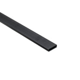 HellermannTyton 181-91503 | Wiring Duct Cover For 1-1/2" Duct, 6 Ft Long, Pvc, Black, 120 Ft/Carton