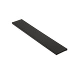 HellermannTyton 181-92001 | Wiring Duct Cover For 2" Duct, 6 Ft Long, Pvc, Black, 120 Ft/Carton