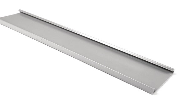 HellermannTyton 181-92005 | Wiring Duct Cover For 2" Duct, 6 Ft Long, Pvc, Gray, 120 Ft/Carton