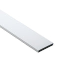 HellermannTyton 181-93011 | Wiring Duct Cover for 3" Duct, 6 ft Long, PVC, White, 120 ft/carton