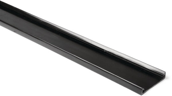 HellermannTyton 181-94000 | Wiring Duct Cover For 4" Duct, 6 Ft Long, Pvc, Black, 30Ft/Box