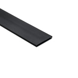 HellermannTyton 181-94003 | Wiring Duct Cover For 4" Duct, 6 Ft Long, Pvc, Black, 120 Ft/Carton