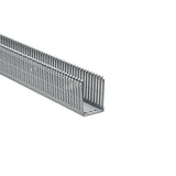 HellermannTyton 184-23004 | High Density Slotted Wall Wiring Duct, 2" x 3", Non-Adhesive, PVC, Gray, 120ft/Carton