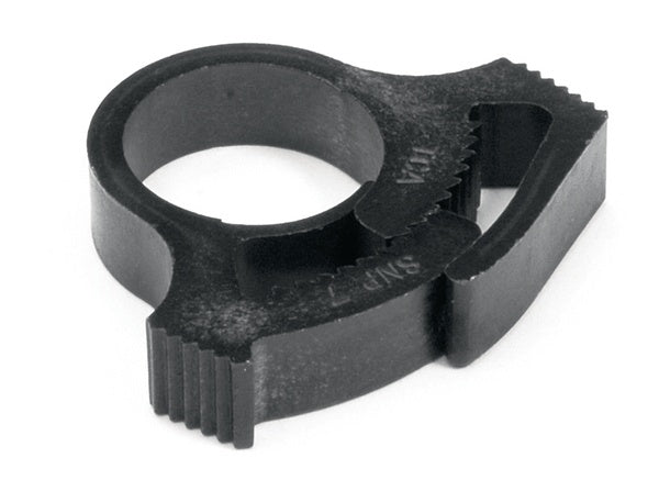 HellermannTyton 190-00301 | Snapper Hose Clamp, 0.73 - 0.83" Bundle Diameter, Pa66Gf13, Black, 1000/Pkg