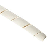 HellermannTyton 1FRP9C | Spiralwrap Protective Sheathing, 0.13" Diameter, Pe-Fr, Natural, 100 Ft/Roll
