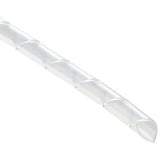 HellermannTyton 1N9C | Spiralwrap Protective Sheathing, 0.13" Diameter, Pa6, Natural, 100 Ft/Roll