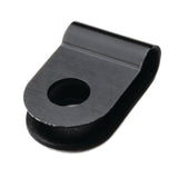 HellermannTyton 211-60000 | P-Clamp, 0.39" Wide, 0.13'' Max Bundle Dia, 0.17'' Mounting Hole Dia, Pa66Hs, Black, 100/Pkg