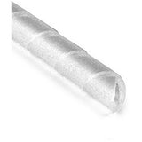 HellermannTyton 2FRP9C | Spiralwrap Protective Sheathing, 0.25" Diameter, Pe-Fr, Natural, 100 Ft/Roll