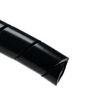 HellermannTyton 2NFP0C | Spiralwrap Protective Sheathing, .25" Diameter, PE, Black, 100 ft/roll