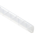 HellermannTyton 2NFP9C | Spiralwrap Protective Sheathing, 0.25" Diameter, Pe, Natural, 100 Ft/Roll