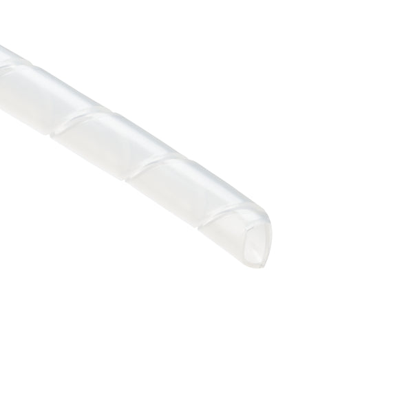 HellermannTyton 2P9C | Spiralwrap Protective Sheathing, 0.25" Diameter, Ptfe, Natural, 100 Ft/Roll