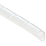 HellermannTyton 2P9C | Spiralwrap Protective Sheathing, 0.25" Diameter, Ptfe, Natural, 100 Ft/Roll