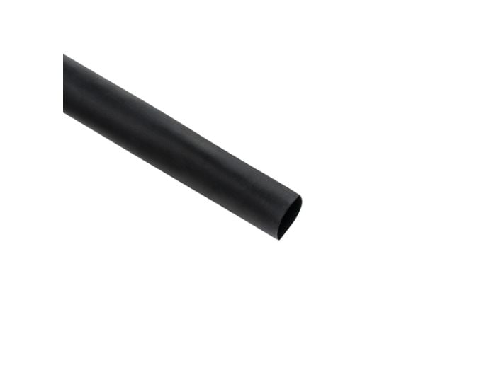 HellermannTyton 309-65164 | Heat Shrink Tubing, 4ft. Long Stick, 2:1 Shrink Ratio, 1/2", 12.7/6.4 Dia, PO, Black, 10/pkg