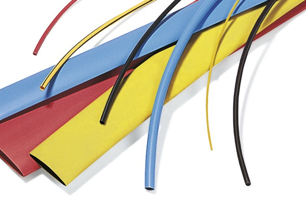 HellermannTyton 309-65234 | Heat Shrink Tubing, 4’ Long Stick, 2:1 Shrink Ratio, 4.0", 102/50.8 Dia, PO, White, 2/pkg