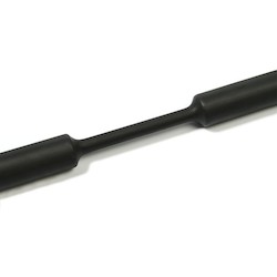 HellermannTyton 318-60154 | Heat Shrink Tubing, 4’ Long Stick, Adhesive Lined, 3:1 Shrink Ratio, 1/2", 12.0/4.0 Dia, PO, Black, 10/pkg