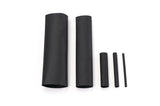 HellermannTyton 380-03001 | Heat Shrink Tubing, 3:1 Basic Kit, assorted Dia & lengths, PO Black, 220 pcs/pkg