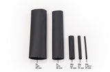 HellermannTyton 380-03001 | Heat Shrink Tubing, 3:1 Basic Kit, assorted Dia & lengths, PO Black, 220 pcs/pkg