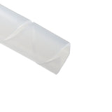 HellermannTyton 3NFP9C | Spiralwrap Protective Sheathing, 0.5" Diameter, Pe, Natural, 100 Ft/Roll