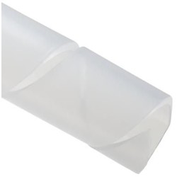 HellermannTyton 3NFP9C | Spiralwrap Protective Sheathing, 0.5" Diameter, Pe, Natural, 100 Ft/Roll