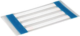 HellermannTyton 553-50002 | Shrinktrak Labels, 1-Sided, Unslit, 0.125" (3.17Mm), Po-X, White, 250/Box
