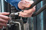 HellermannTyton 596-01904 | These self-laminating labels are ideal for marking hoses and pipes in harsh environments.