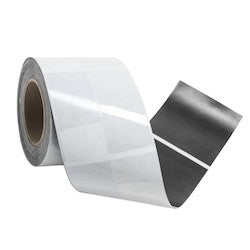 HellermannTyton 596-96263 | Paint Mask Label, 1.0" X 1.5" X 4.375", 1 Across, Polyester, White, 500/Roll