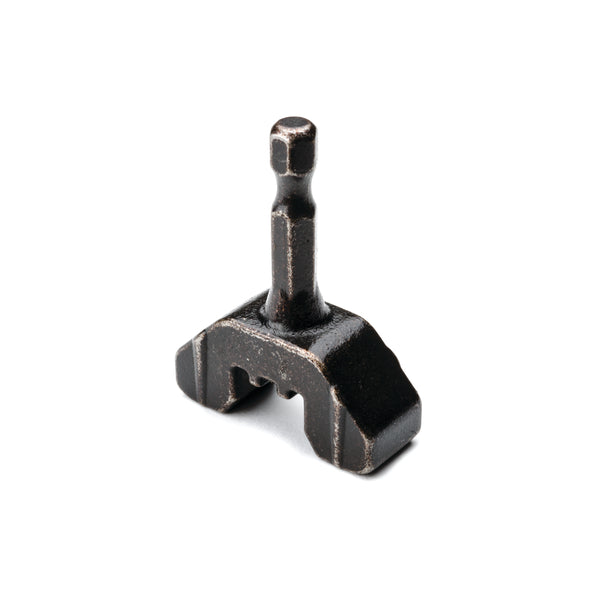 HellermannTyton 904-00284 | H-Mount Drill Bit, St, Black, 1/Pkg