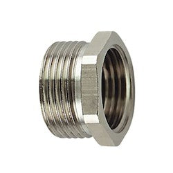HellermannTyton B-M25-M20 | Metallic Thread Converter, M25 External Thread and M20 Internal Thread, NPB Metal, 10/pkg