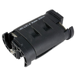 HellermannTyton CL-L50C-10 | Cablelok L50C 18.3 - 20.0 mm x 10, CR, Black, 1/pkg