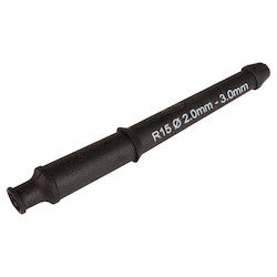 HellermannTyton CL-R15-10 | Cablelok R15 2.0 - 3.0 mm x 10, CR, Black, 1/pkg