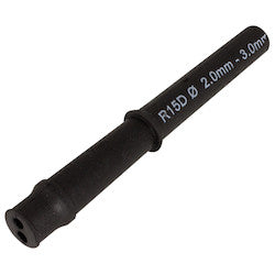 HellermannTyton CL-R15D-01 | Cablelok R15D 2.0 - 3.0 mm x 1, CR, Black, 1/pkg