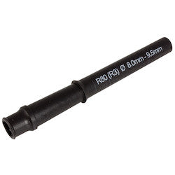 HellermannTyton CL-R80-10 | Cablelok R80 8.0 - 9.5 mm x 10, CR, Black, 1/pkg