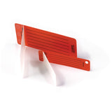 HellermannTyton CT1503X2 | Self-Laminating Tag, Generic Write-On, Blank Lines, 4.0" X 1.5", Orange, 25/Pkg