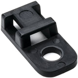 HellermannTyton CTAM20M4 | Cable Tie Anchor Mount, 0.20" Hole Dia, 0.20" Max Tie Width, Pa66, Black, 1000/Pkg