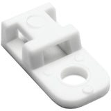 HellermannTyton CTAM210M4 | Cable Tie Anchor Mount, 0.20" Hole Dia, 0.20" Max Tie Width, Pa66, White, 1000/Pkg