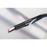 HellermannTyton CTP20STD | Convoluted Tubing, Slit, 2" Dia, PE, Black, 100 ft/carton