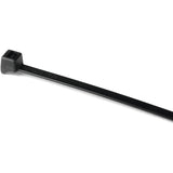 HellermannTyton CTT60R0HIRM4 | Clamp Tie, 8" Long, 60Lb Tensile Strength, Pa66Hirsuv, Black, 1000/Pkg