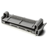 HellermannTyton FC2.2AH4 | Flat Ribbon Cable Clamp, Adhesive, 2.2'' Max Cable Width, 0.156" Hole Dia, Pa66, Gray, 500/Pkg