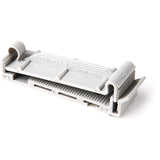 HellermannTyton FC2.2AH4 | Flat Ribbon Cable Clamp, Adhesive, 2.2'' Max Cable Width, 0.156" Hole Dia, Pa66, Gray, 500/Pkg