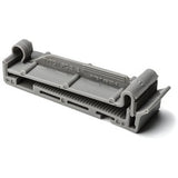 HellermannTyton FC2.2K2 | Flat Ribbon Clamp, 2.2" Max Cable Width, 0.156" Hole Dia, Pa66, Gray, 50/Pkg
