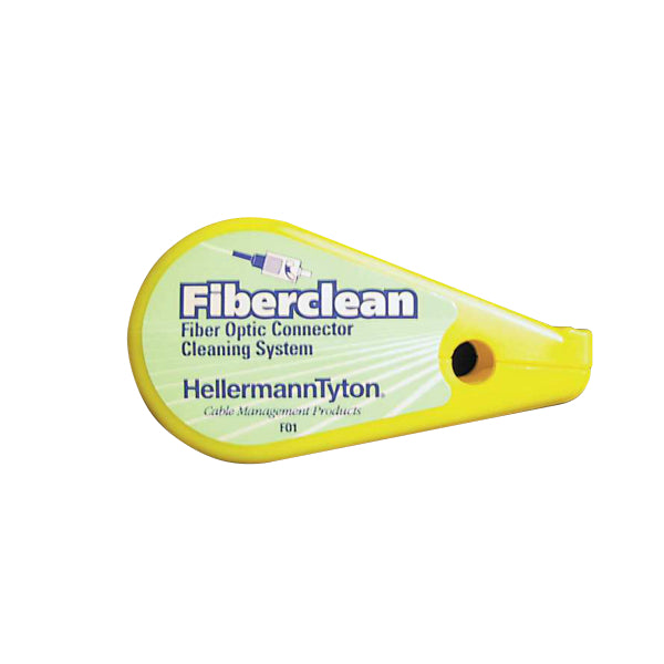HellermannTyton FO1 | Fiberclean Dispenser, .75" X 1.50", 10' Of Non-Woven Cloth, White, 1/Pkg