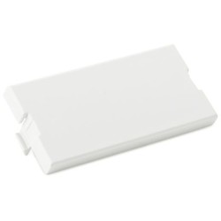 HellermannTyton FPMIB-W | Modular Faceplate Blank Insert, ABS, White, 3/pkg
