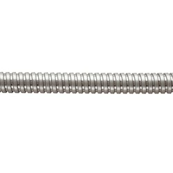 HellermannTyton FU16-10M | HelaGuard Spiral Metallic Conduit, Extra Flexible, 0.38" (16mm) Dia, GS, 32.8ft/reel