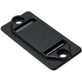 HellermannTyton GTM100A0C2 | Grip Tie Mount For .75" Wide Grip Tie, Adhesive, Pa66Uv, Black, 100/Pkg