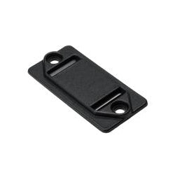 HellermannTyton GTM100A0C2 | Grip Tie Mount For .75" Wide Grip Tie, Adhesive, Pa66Uv, Black, 100/Pkg